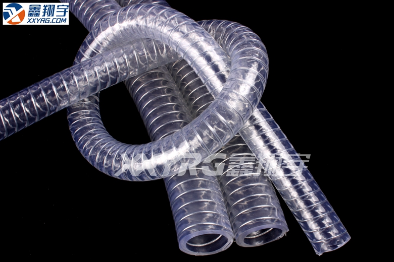 PVC透明鋼絲增強軟管